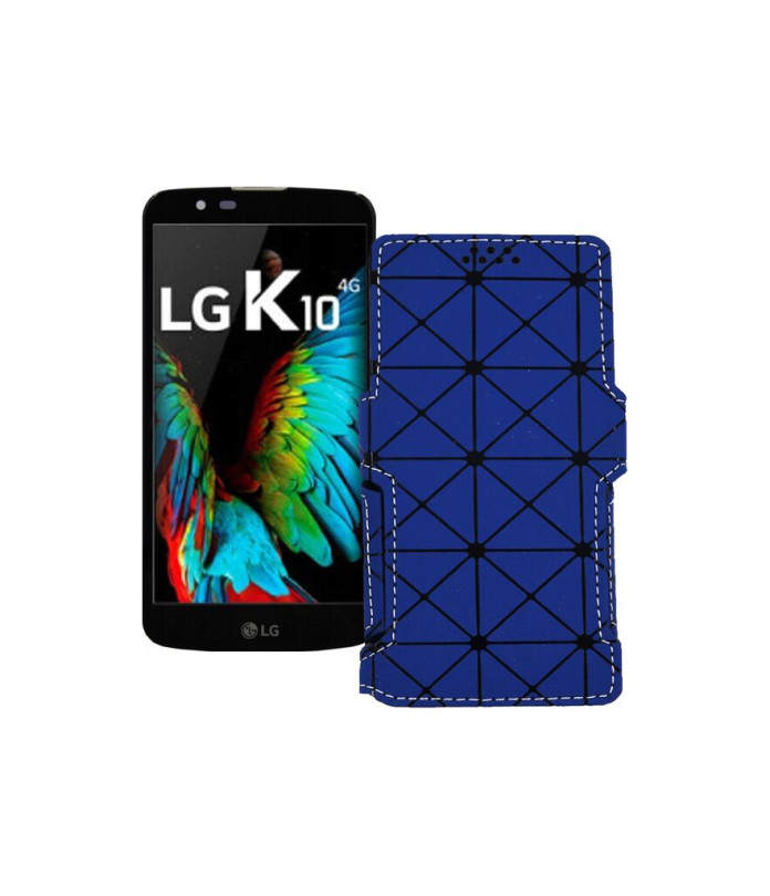 Чохол-книжка з екошкіри для телефону LG K10 (K410)