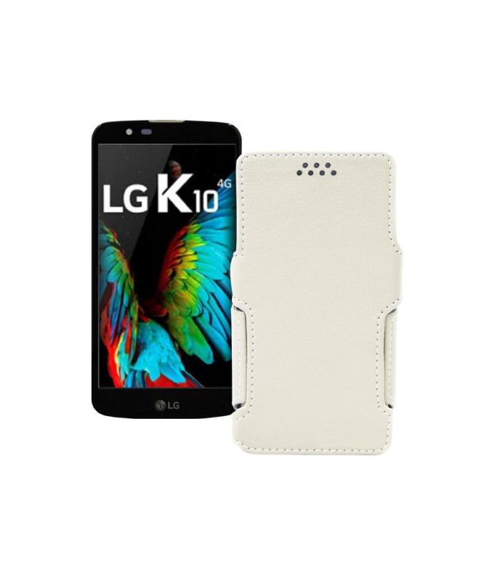 Чохол-книжка з екошкіри для телефону LG K10 (K410)