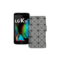 Чохол-книжка з екошкіри для телефону LG K10 (K410)