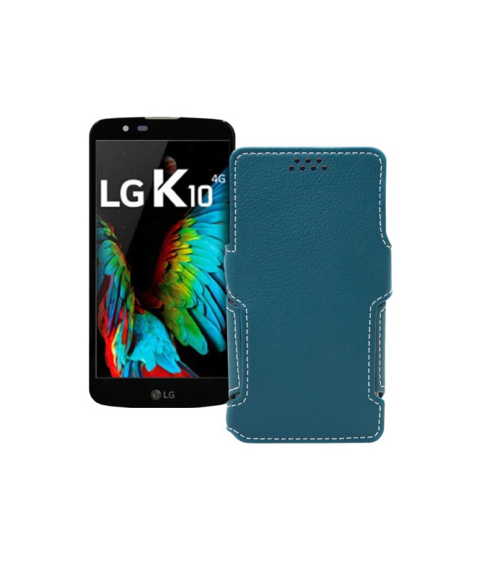 Чохол-книжка з екошкіри для телефону LG K10 (K410)