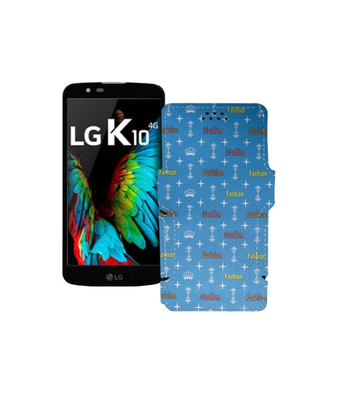 Чохол-книжка з екошкіри для телефону LG K10 (K410)