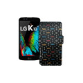 Чохол-книжка з екошкіри для телефону LG K10 (K410)