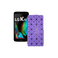 Чохол-флип з екошкіри для телефону LG K10 (K410)