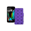 Чохол-книжка з екошкіри для телефону LG K10 (K410)