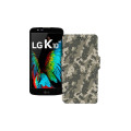 Чохол-книжка з екошкіри для телефону LG K10 (K410)