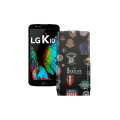 Чохол-флип з екошкіри для телефону LG K10 (K410)