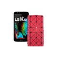 Чохол-флип з екошкіри для телефону LG K10 (K410)