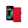 Чохол-книжка з екошкіри для телефону LG K10 (K410)