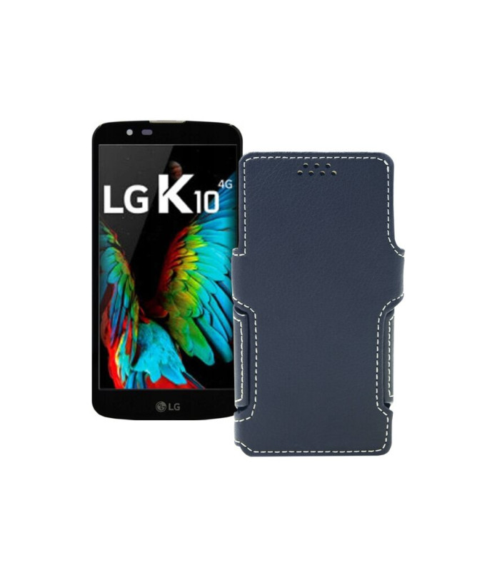 Чохол-книжка з екошкіри для телефону LG K10 (K410)