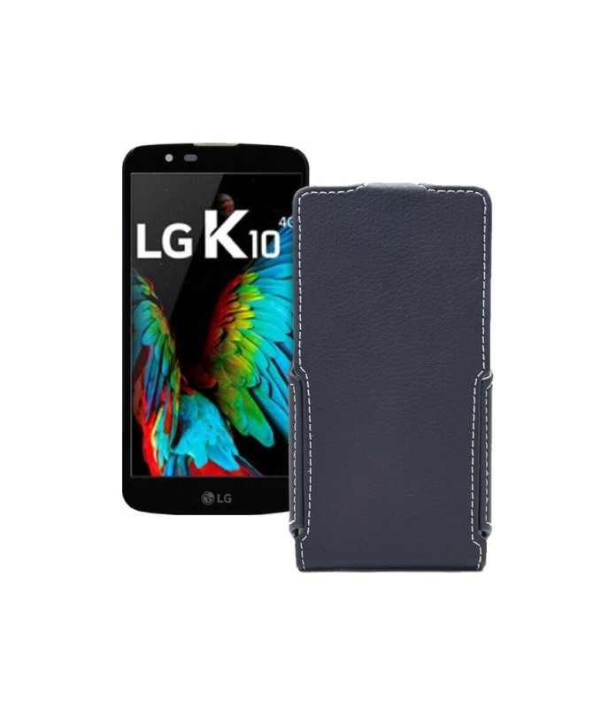 Чохол-флип з екошкіри для телефону LG K10 (K410)