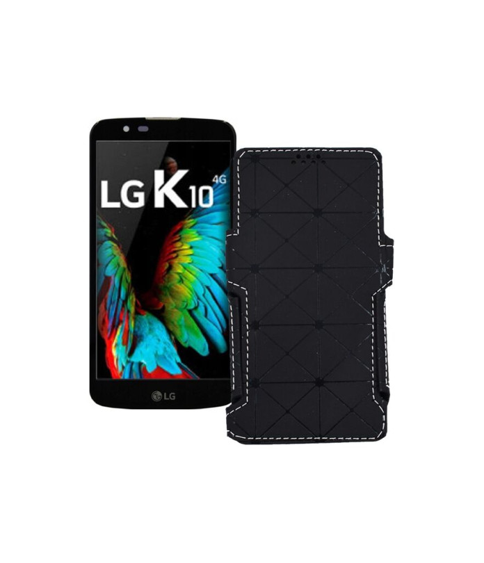 Чохол-книжка з екошкіри для телефону LG K10 (K410)