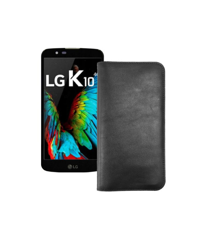 Портмоне з шкіри для телефону LG K10 (K410)