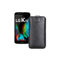 Витяжка з екошкіри для телефону LG K10 (K410)