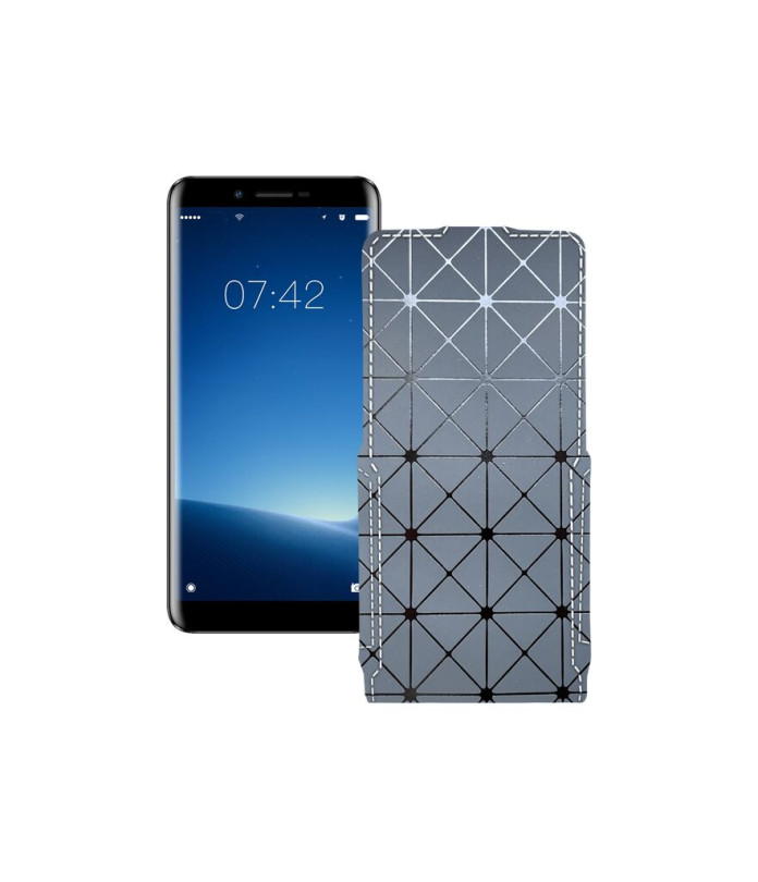 Чохол-флип з екошкіри для телефону Doogee X60 (X60L)