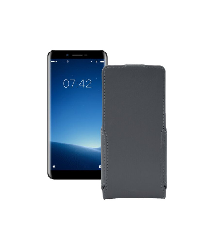 Чохол-флип з екошкіри для телефону Doogee X60 (X60L)