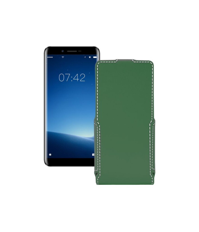 Чохол-флип з екошкіри для телефону Doogee X60 (X60L)