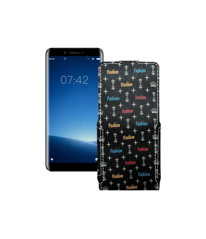 Чохол-флип з екошкіри для телефону Doogee X60 (X60L)