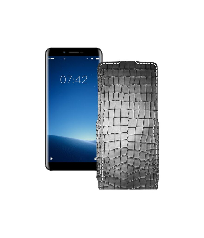 Чохол-флип з екошкіри для телефону Doogee X60 (X60L)