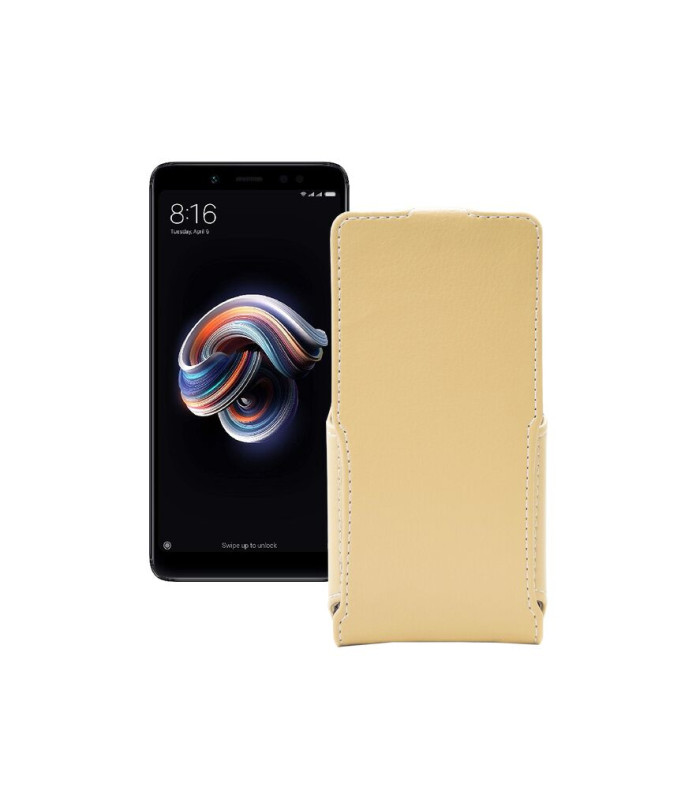 Чохол-флип з екошкіри для телефону Xiaomi Redmi Note 5 Pro