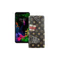 Чохол-флип з екошкіри для телефону LG G8s ThinQ