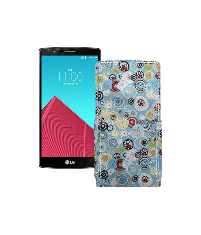 Чохол-флип з екошкіри для телефону LG G4 (H815)