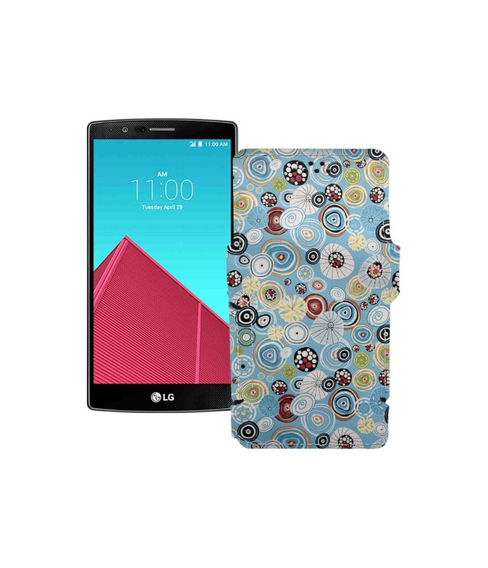 Чохол-книжка з екошкіри для телефону LG G4 (H815)