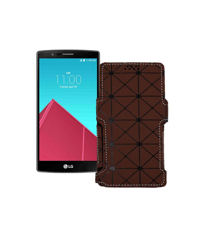 Чохол-книжка з екошкіри для телефону LG G4 (H815)