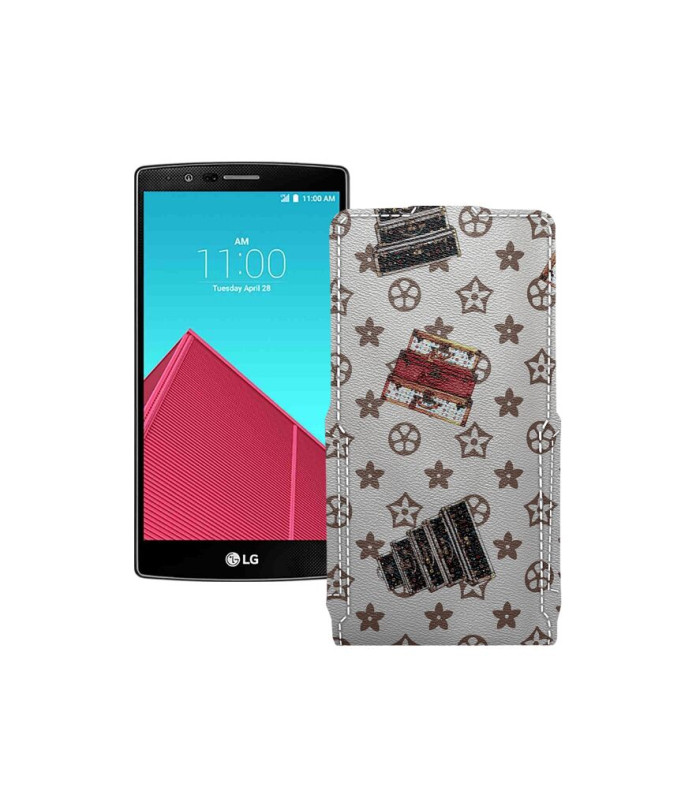 Чохол-флип з екошкіри для телефону LG G4 (H815)