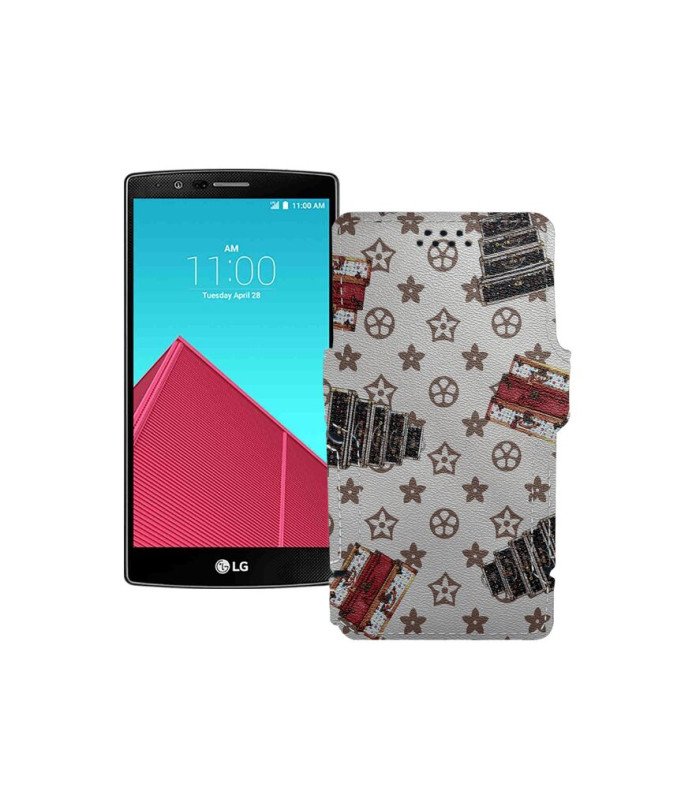 Чохол-книжка з екошкіри для телефону LG G4 (H815)