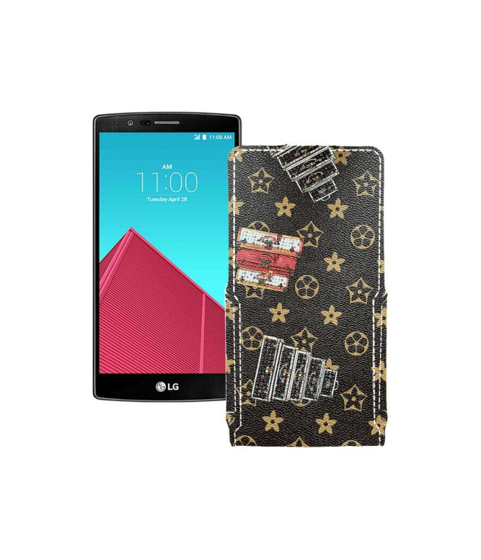 Чохол-флип з екошкіри для телефону LG G4 (H815)