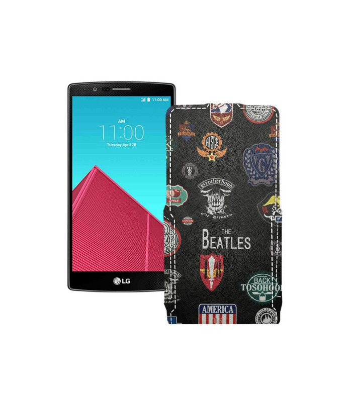 Чохол-флип з екошкіри для телефону LG G4 (H815)