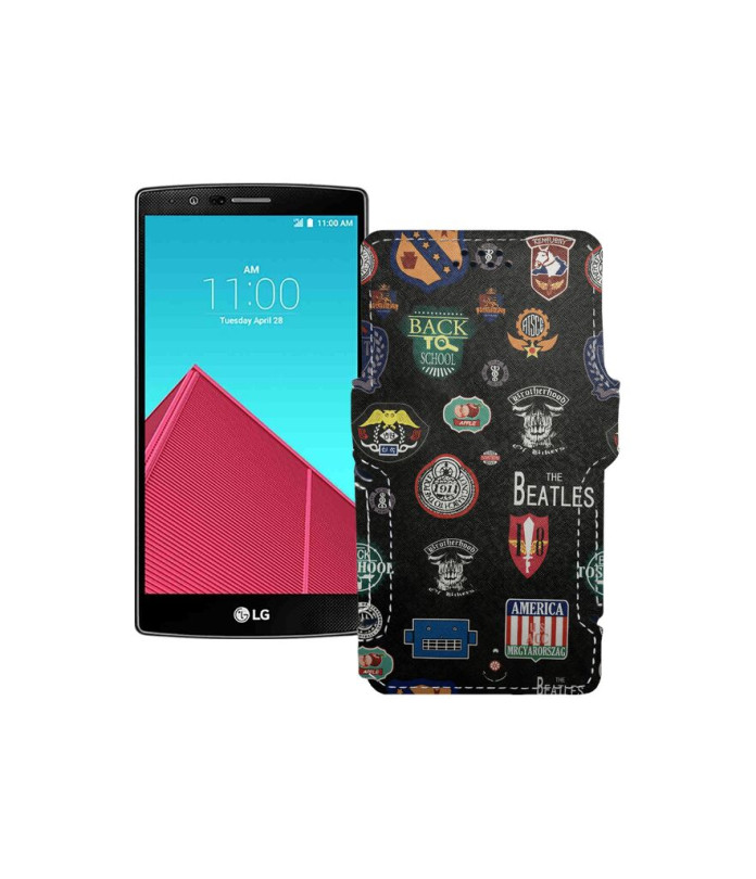 Чохол-книжка з екошкіри для телефону LG G4 (H815)