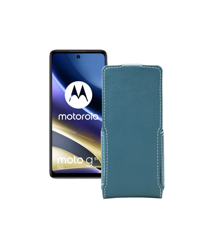 Чохол-флип з екошкіри для телефону Motorola G51 5G