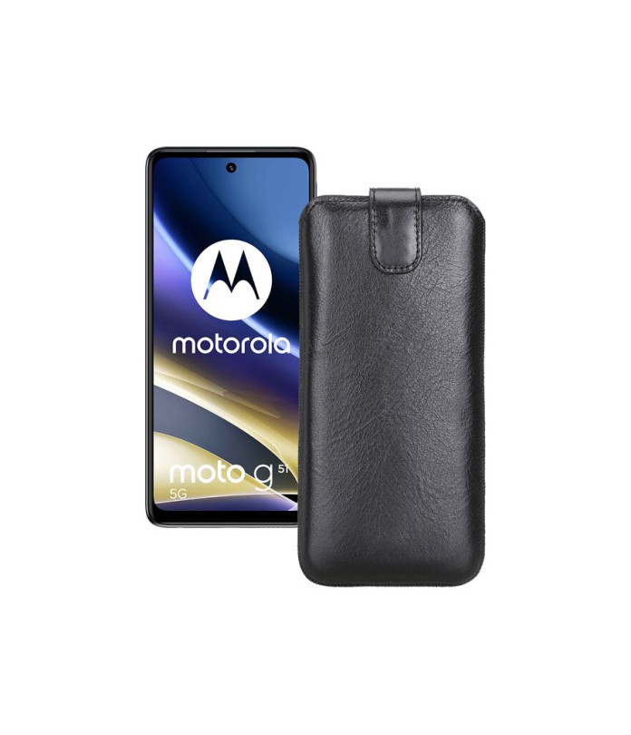 Витяжка з екошкіри для телефону Motorola G51 5G