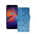 Чохол-книжка з екошкіри для телефону Motorola Moto E6 Play