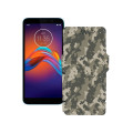 Чохол-книжка з екошкіри для телефону Motorola Moto E6 Play