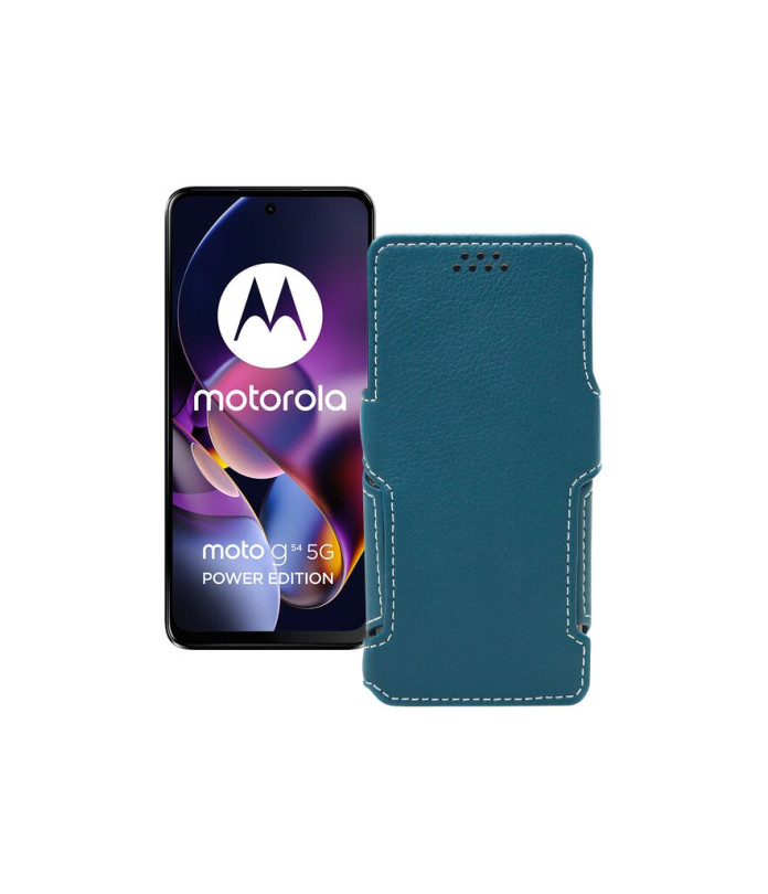 Чохол-книжка з екошкіри для телефону Motorola Moto G54 (5G)