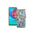 Чохол-книжка з екошкіри для телефону Infinix Smart 9 (X6532)