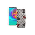 Чохол-книжка з екошкіри для телефону Infinix Smart 9 (X6532)