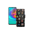 Чохол-книжка з екошкіри для телефону Infinix Smart 9 (X6532)