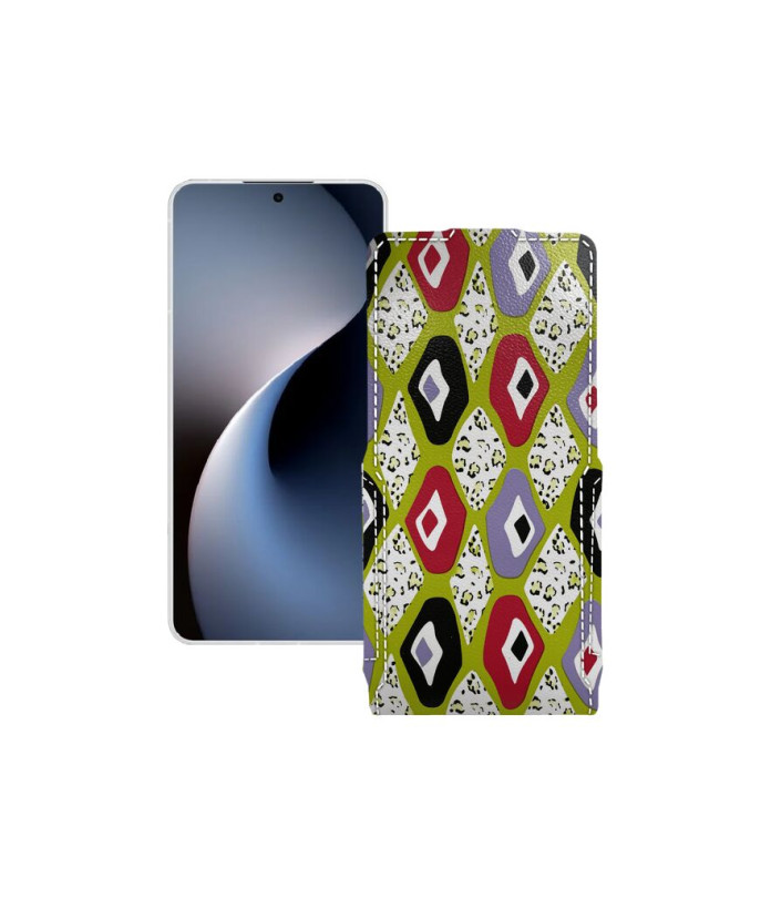 Чохол-флип з екошкіри для телефону Meizu 21 Note