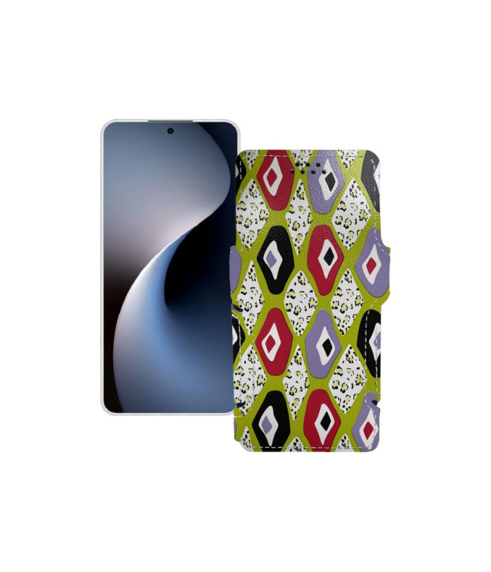 Чохол-книжка з екошкіри для телефону Meizu 21 Note