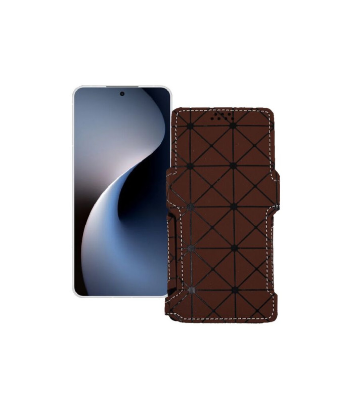 Чохол-книжка з екошкіри для телефону Meizu 21 Note