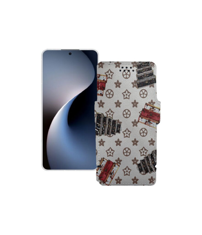 Чохол-книжка з екошкіри для телефону Meizu 21 Note