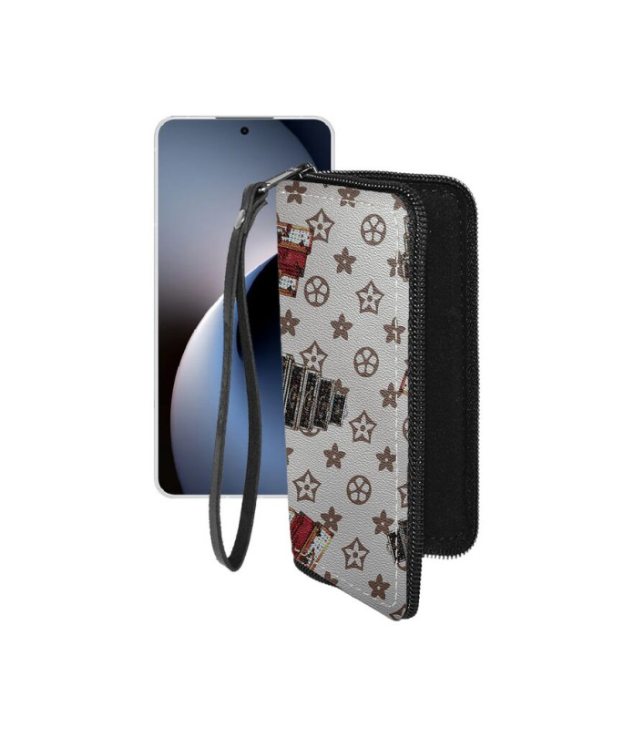 Чохол-гаманець з екошкіри для телефону Meizu 21 Note