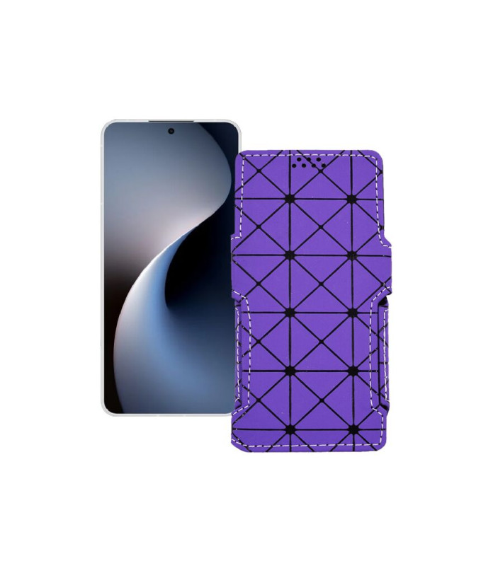 Чохол-книжка з екошкіри для телефону Meizu 21 Note