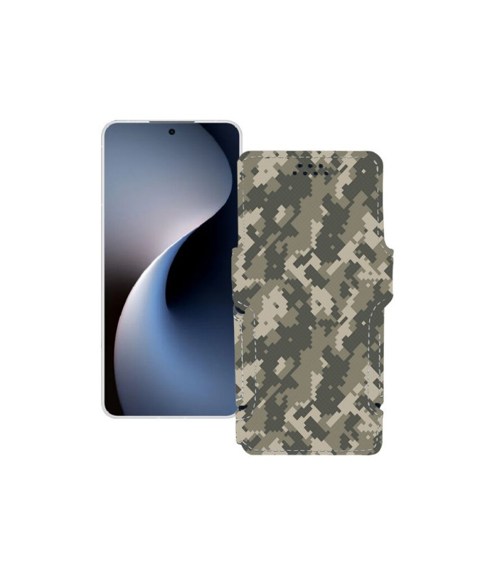 Чохол-книжка з екошкіри для телефону Meizu 21 Note