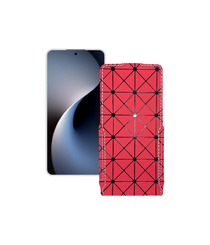 Чохол-флип з екошкіри для телефону Meizu 21 Note