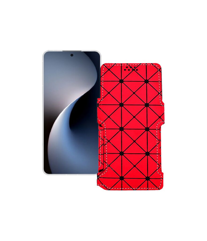 Чохол-книжка з екошкіри для телефону Meizu 21 Note