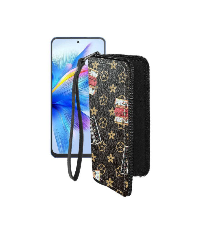 Чохол-гаманець з екошкіри для телефону Blackview Shark 9